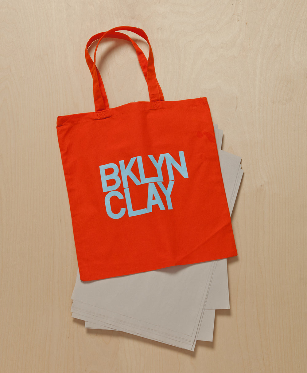BKLYN CLAY Tote & Newsprint