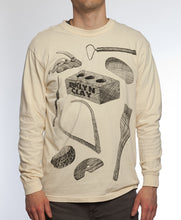 Load image into Gallery viewer, BKLYN CLAY Long-Sleeve Clay Tools T-Shirt

