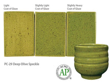 Load image into Gallery viewer, Amaco Potter&#39;s Choice / PC-29 Deep Olive Speckle
