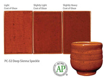Load image into Gallery viewer, Amaco Potter&#39;s Choice / PC-52 Deep Sienna Speckle
