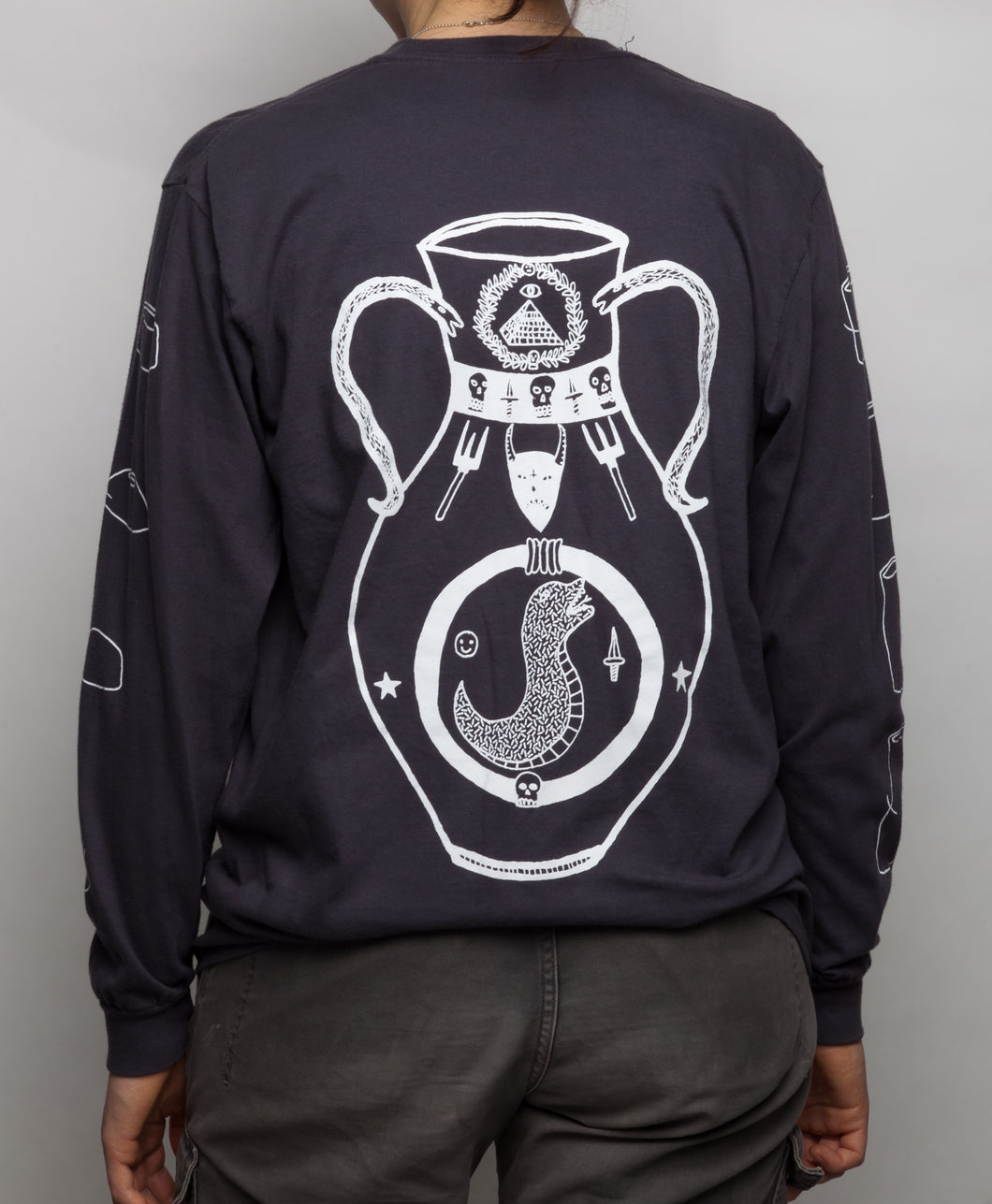 BKLYN CLAY Long-Sleeve Adams Puryear T-Shirt